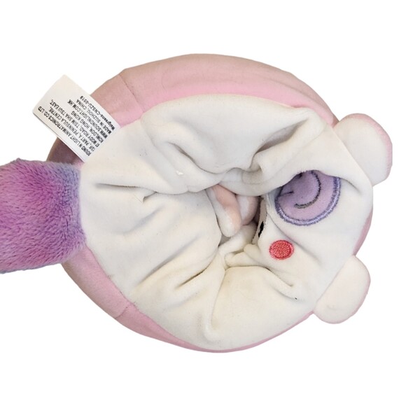 Rainbow Dreams 2019 Reversible Plush Unicorn ~ Pink/White 6" - Picture 10 of 13